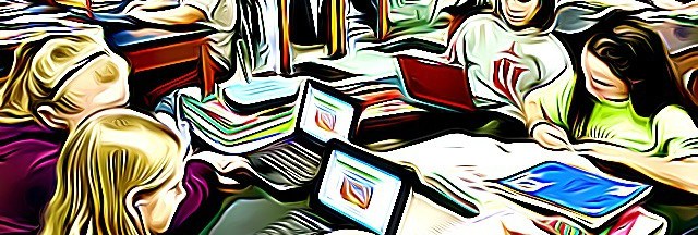 Students working in inquiry circles